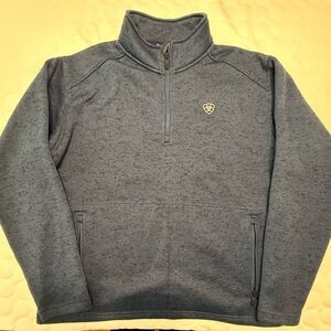 Ariat Navy Pullover with Logo